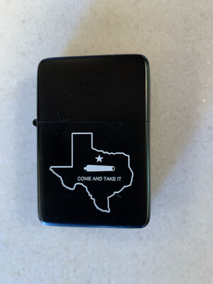 Come And Take It Dual Torch Lighter - Black
