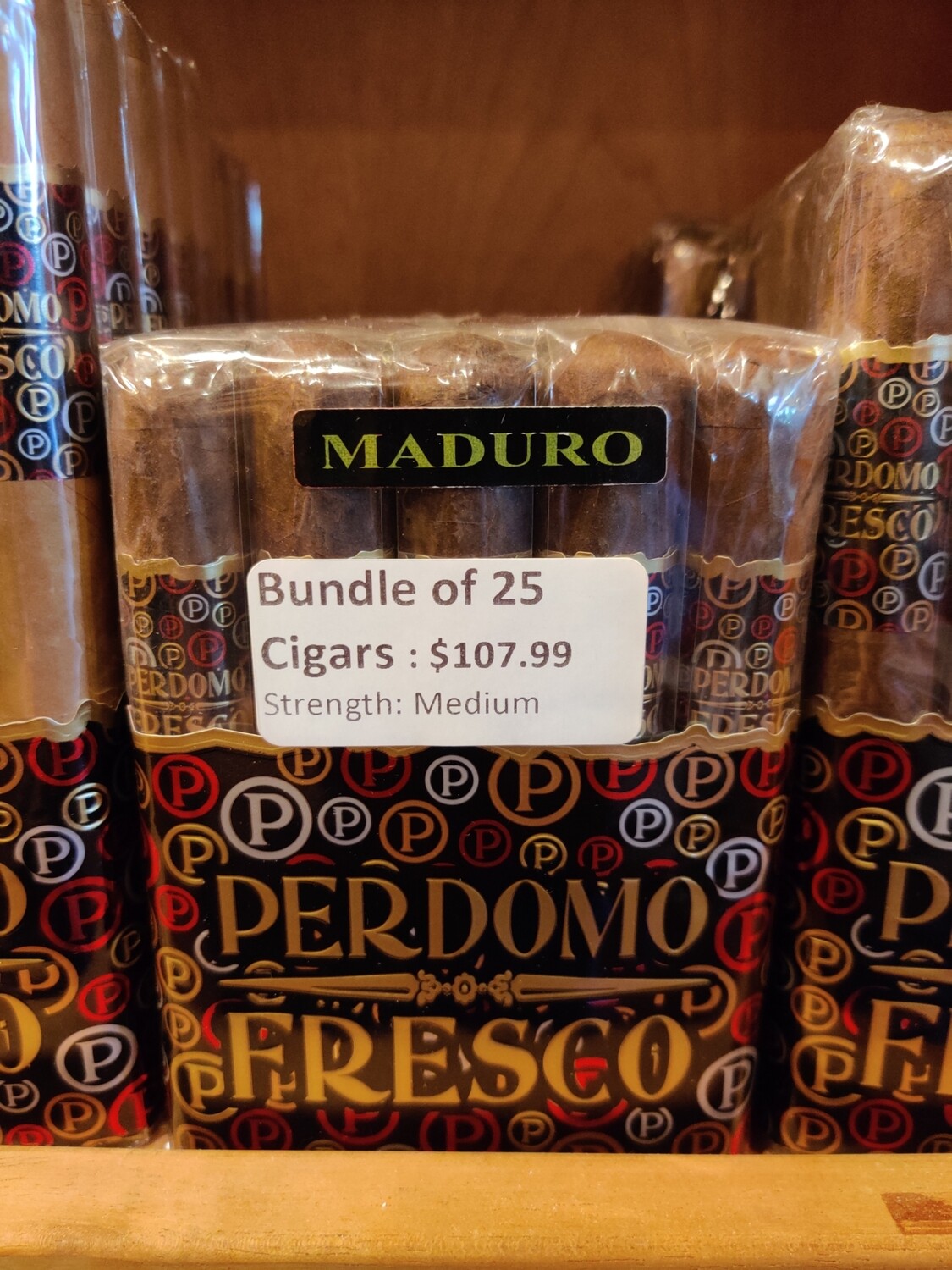 Perdomo Fresco Robusto Maduro 25 Cigar Bundle