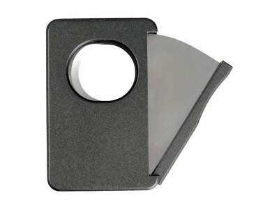 Visol Sidecut Double Guillotine Cigar Cutter - Gunmetal