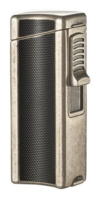 Visol Ridge Antique Finish Single Flame Torch Lighter with Cigar Rest