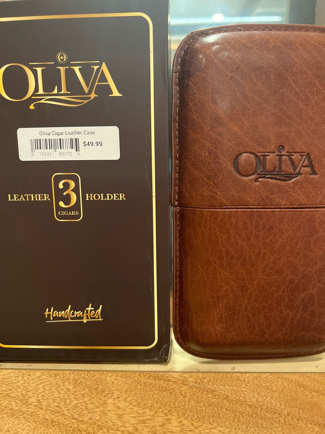 Oliva Cigar Leather Case
