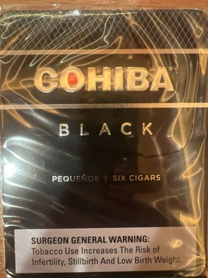 GC - Cohiba Black Pequenos Cigarillo Tin