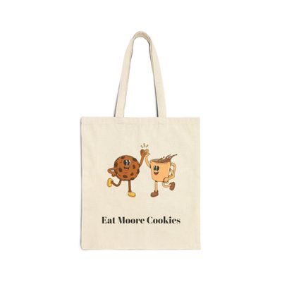 Eat Moore Cookies Tote – Coffee &amp; Cookie Edition