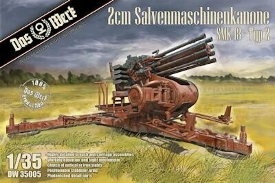 DW35005 2 cm Salvenmaschinenkanone SMK Typ 2 1/35
