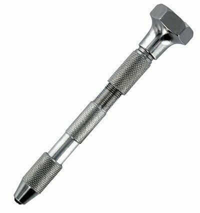 Pin vice double ended swivel top