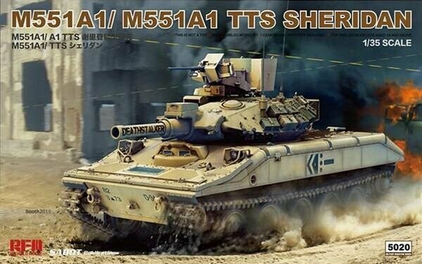 RFM5020 M551A1/A1TTS Sheridan US version Panama & War golf I