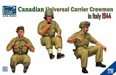 RIICH35029 Canadian universal carrier crewmen in Italy 1944 1/35