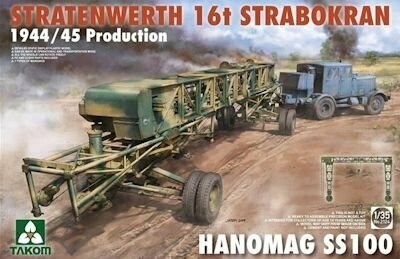 TAKOM2124 Stratenwerth 16t Strabokran 1944/45 Production & Hanomag ss100