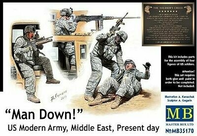 MB35170 US Modern Army, Middle East, Present day 1/35
