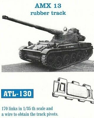 ATL130 AMX 13 Rubber track 1/35