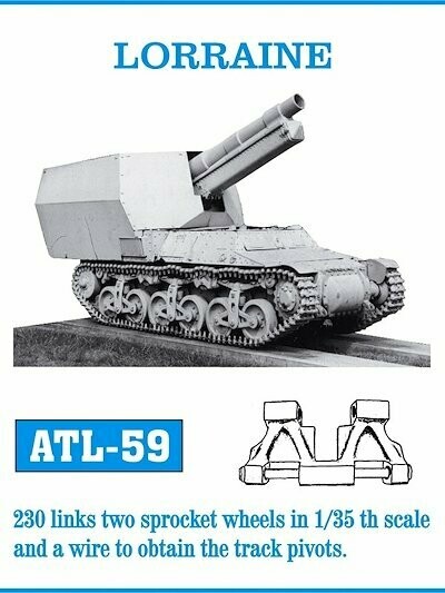 ATL59 LORRAINE tracks link 1/35