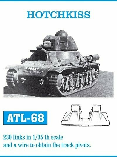 ATL68 HOTCHKISS Tracks link 1/35