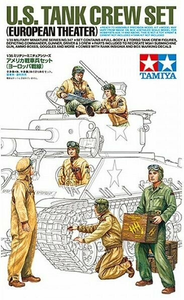 TAM35347 US. Tank crew set ( European theater) 1/35