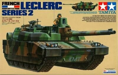 TAM35362 LECLERC Series 2 w/commander figure & 4 sets of markings full plastic kit
