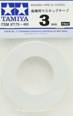 TAM87178 Masking tape for curves 3 mm