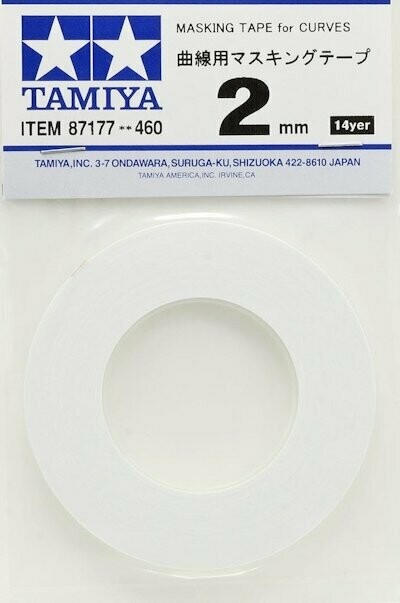 TAM87177 Masking tape for curves 2 mm