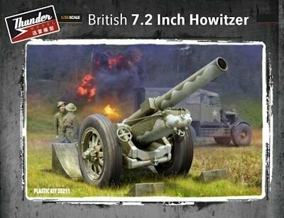THM35211 British 7.2 Inch Howitzer WW II