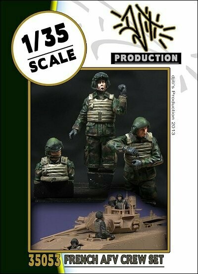 DJITI35053 French AFV crew set​   1/35