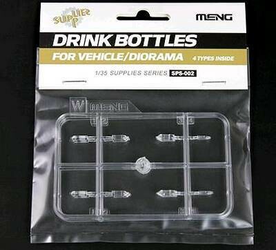 MENGSPS35002 Drink bottles for vehicle /diorama 4 types