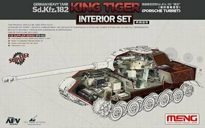 MENGSPS35062 Sd.Kfz.182 King Tiger Porsche Turret interior set