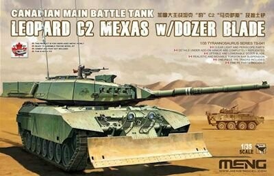 MENGTS35041 Leopard C2 MEXAS w/Dozer blade Canadian MBT