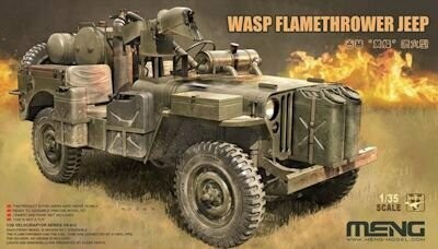 MENGVS35012 Wasp Flamethrower Jeep