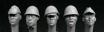 HORHAH01 Japanese infantry WWII 5 heads
