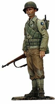 DES12017F  116 éme Régiment /29 éme Div Blue & Grey 6 juin 1944 120 MM