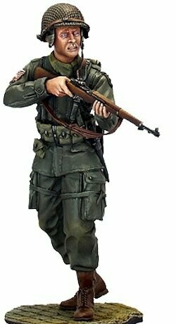 DES12021F  Parachutiste de la 101 éme Airborne Market Garden 1944 120 MM