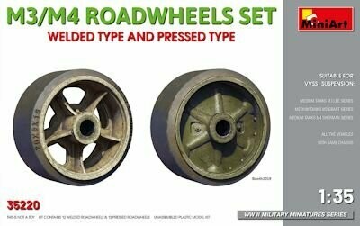 MINI35220 M3-M4 Road Wheels Set