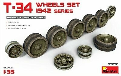 MINI35236 T-34 Wheels set 1942 series