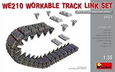 MINI35323 WE210 Workable track link set WW II