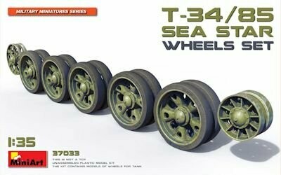 MINI37033 T-34-85 Sea Star Wheels Set
