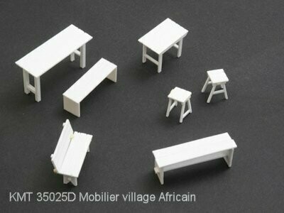 KMT35025D Mobilier village Africain