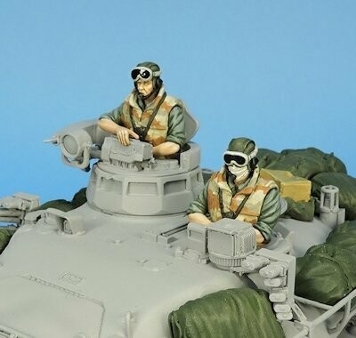 KMT35029F French tank crew Daguet 1990