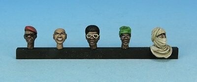 KMT35043F AFRICAN heads set 5 heads