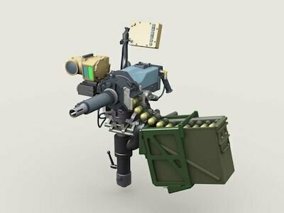 LF3D038 MK47 Striker 40mm AGL w LVSII Sight Basic Set 1/35
