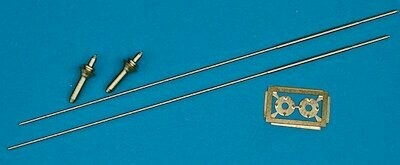 RB35A14 Aerial for BMP-3 2 pcs by RB models 1/35
