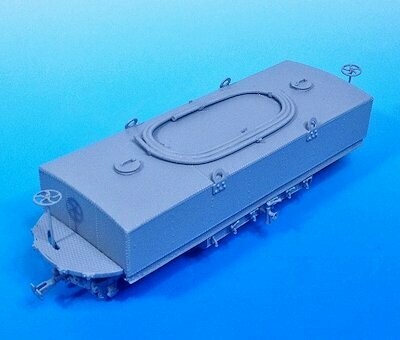 UM303 WWI/WWII Citerne prismatique péchot french narrow gauge water tank car
