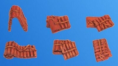UM058 WWII ITALIAN NAVY LIFE JACKETS