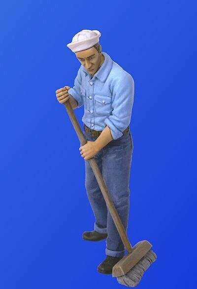 UM101 US NAVY SAILOR SWEEPING N°1