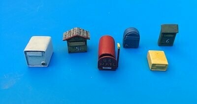 UM188 Letter boxes 6 pcs