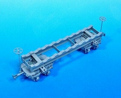 UM330 WWI Narrow gauge heavy gun shells carrier car on Péchot trucks 60 cm
