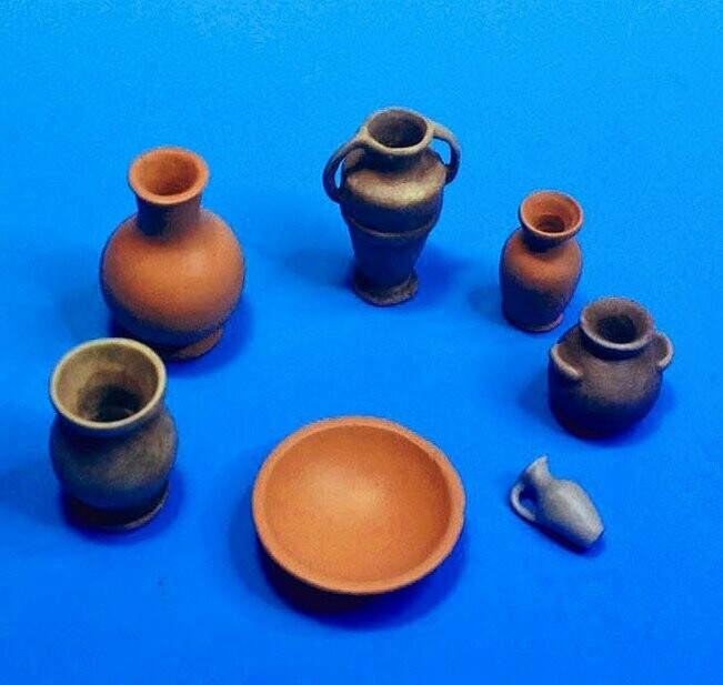 UM353 Arab/middle-east pottery set n°1