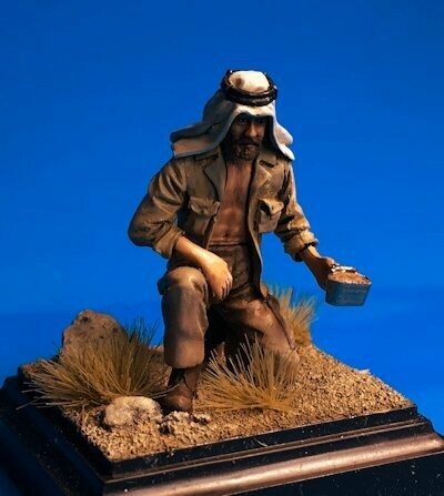 UM442 SAS/LRDG Crew eating N°4