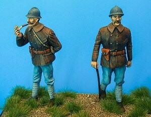 UM506 WW I French tank / artillery officers N° 3