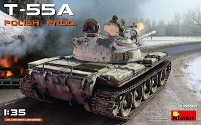 MINI37090  T-55A Polish Production