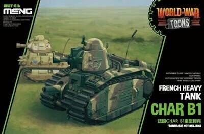 MENGWWT016 B1-BIS French heavy tank  Cartoon model