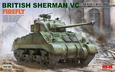 RFM5038 BRITISH SHERMAN VC "VELIKIYE LUKI" W/ WORKABLE TRACK LINKS