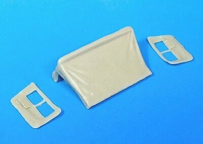 UM333 Cab tarpaulin for Withe/Corbitt open cab Hobby boss kit  1/35